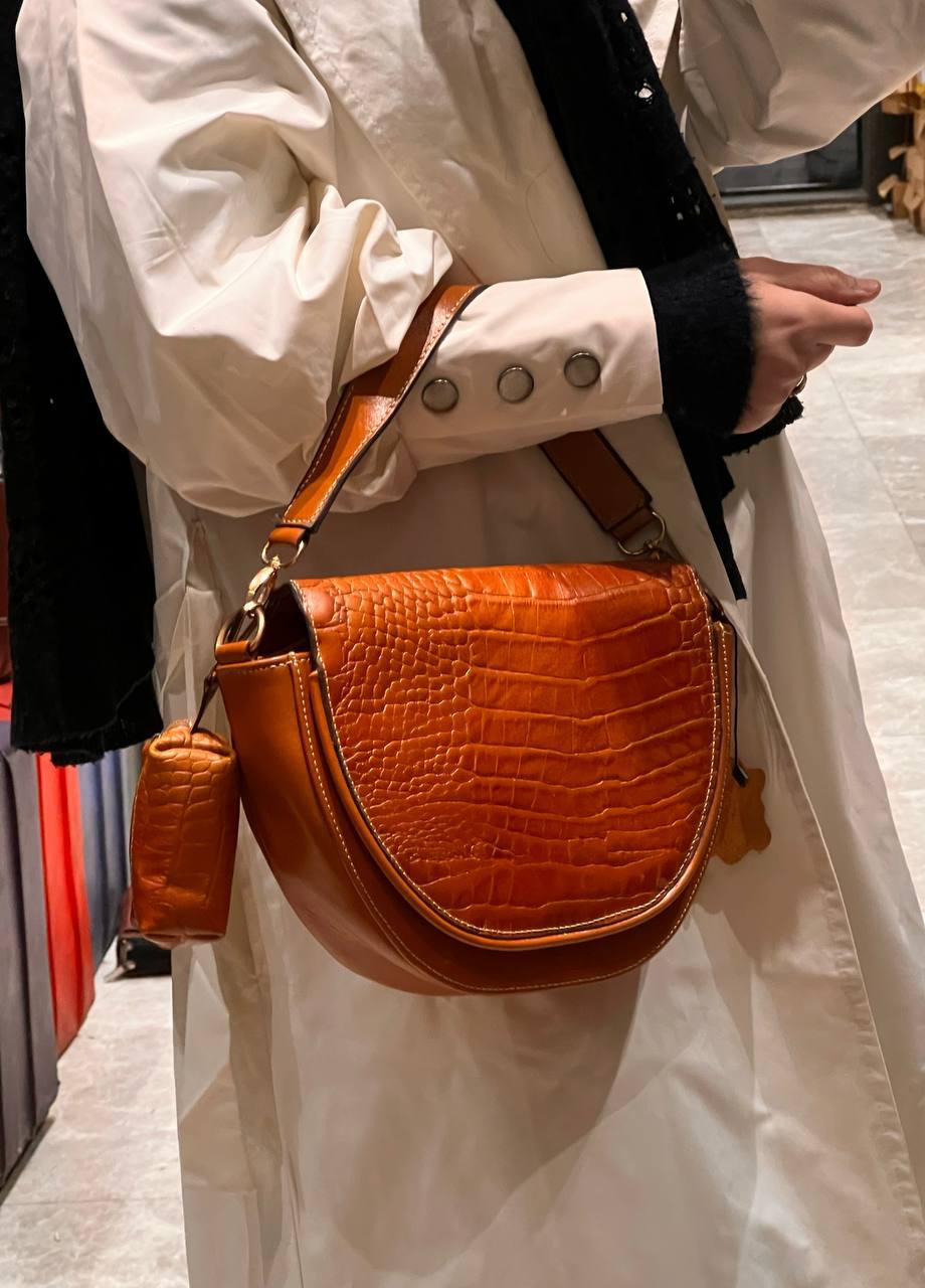 کیف چرم زنانه طرح روکو لوکسو